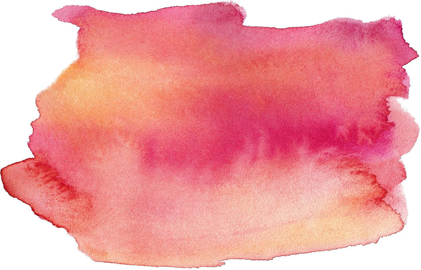 Light Pink Watercolor Png - Watercolor Mark Png (1433x925), Png Download
