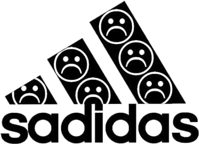 Adidas Sticker - Adidas Logo (500x337), Png Download