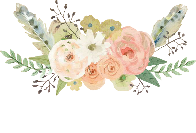 Report Abuse - Hand Painted Flowers Png (682x462), Png Download