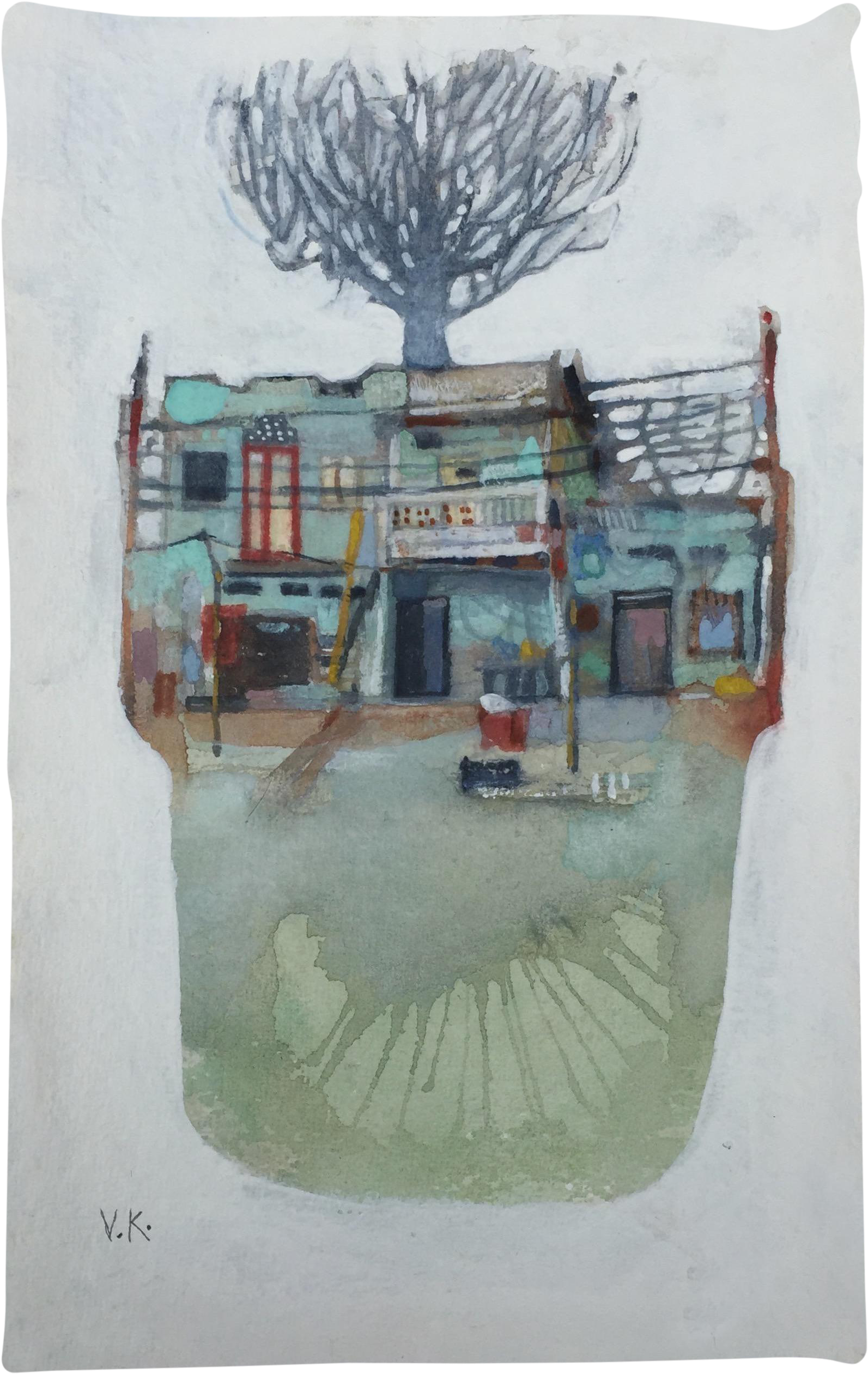 "lone Star" Original Watercolor Painting - Clip Art (2012x2889), Png Download