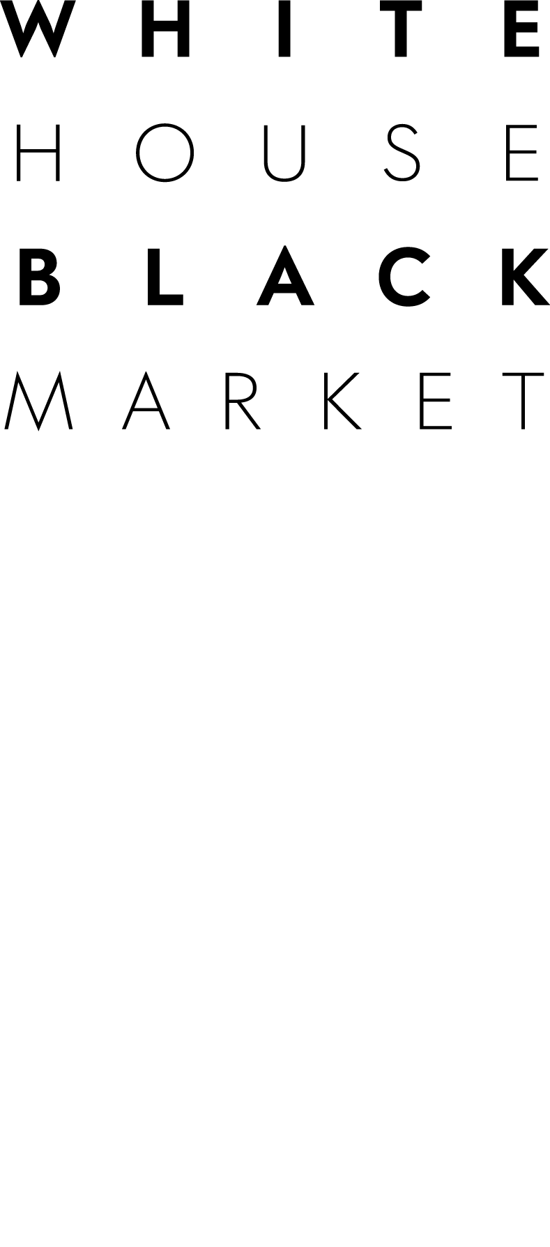 Address - Black Market White House Logo Transparent (789x1789), Png Download