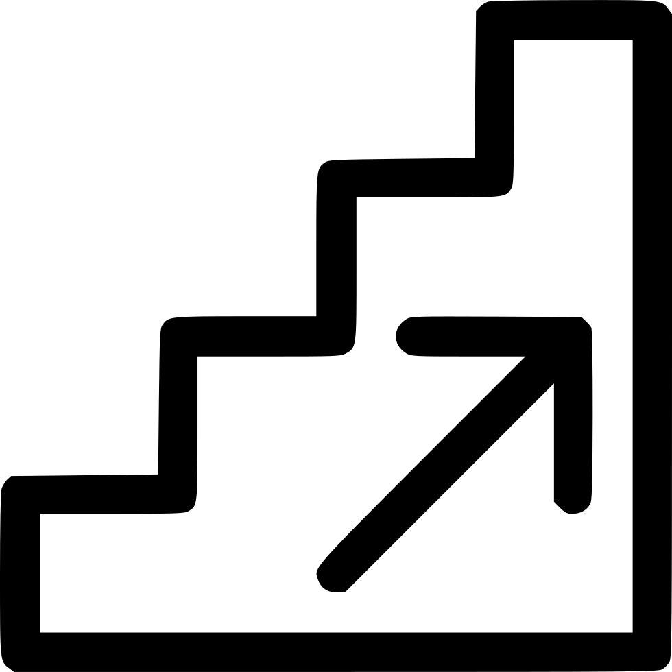 Png File - Stairs Icon Png (980x980), Png Download