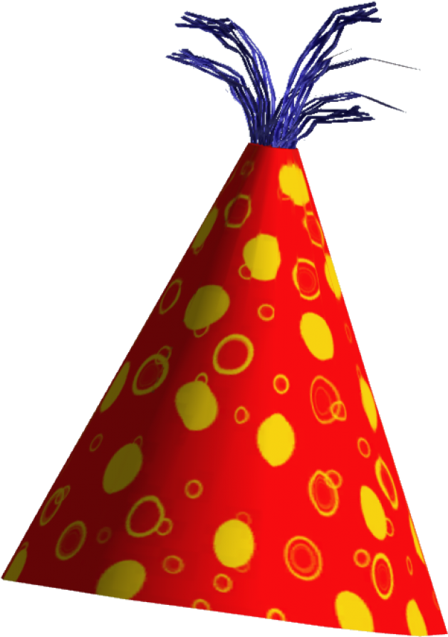 Birthday Hat Png - Party Hat Png (550x750), Png Download