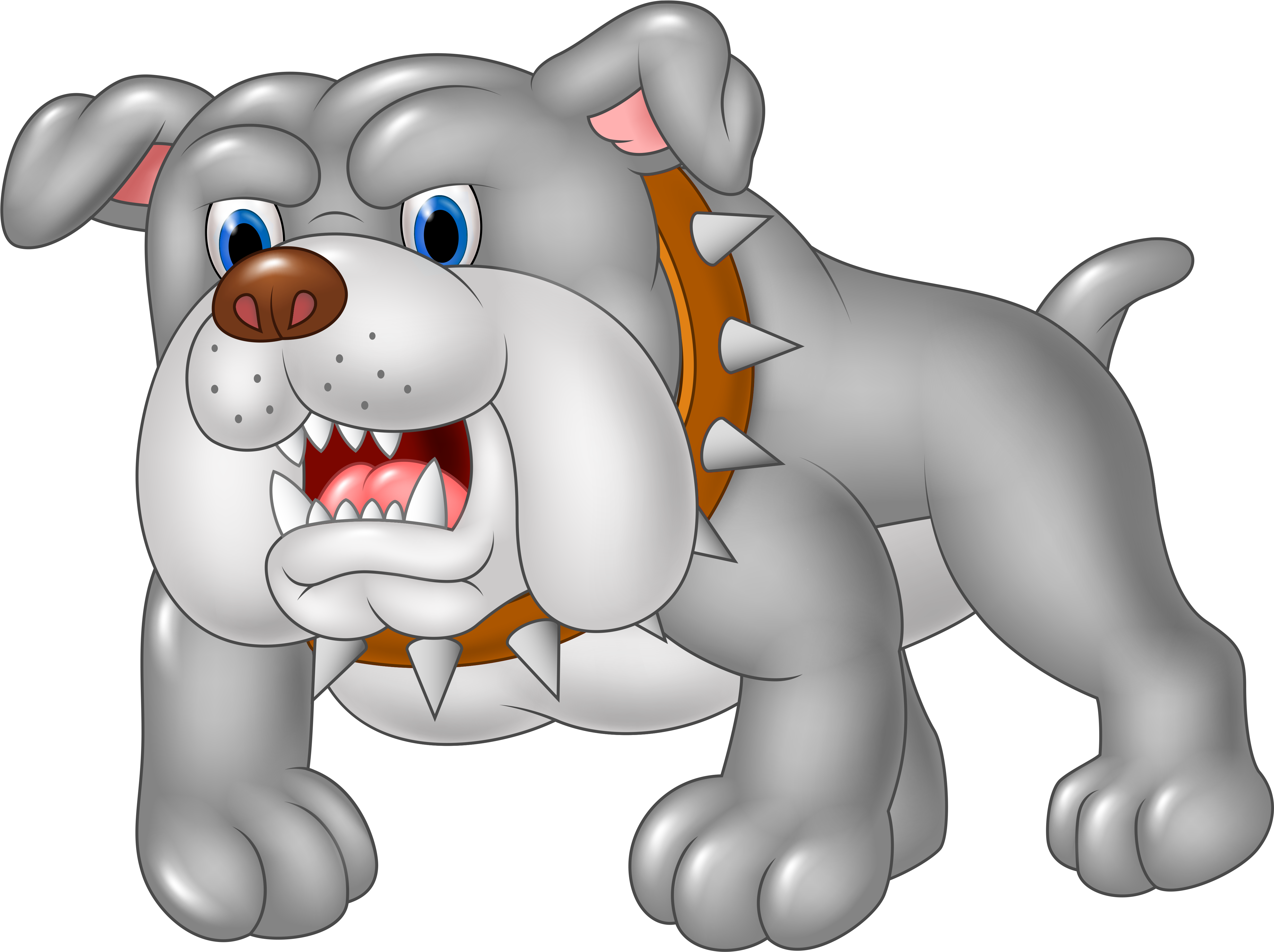 Guard Dog Cartoon (5122x3874), Png Download