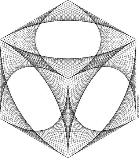 Curved Straight Lines Art (455x514), Png Download