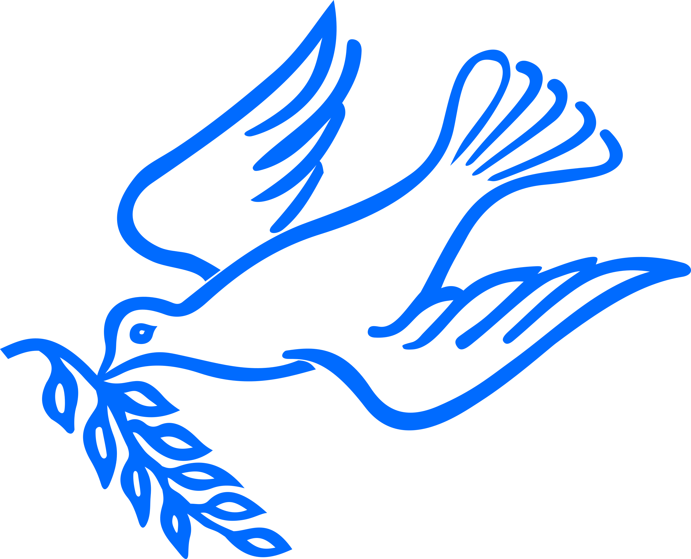 This Free Icons Png Design Of Peace Dove (2400x1942), Png Download