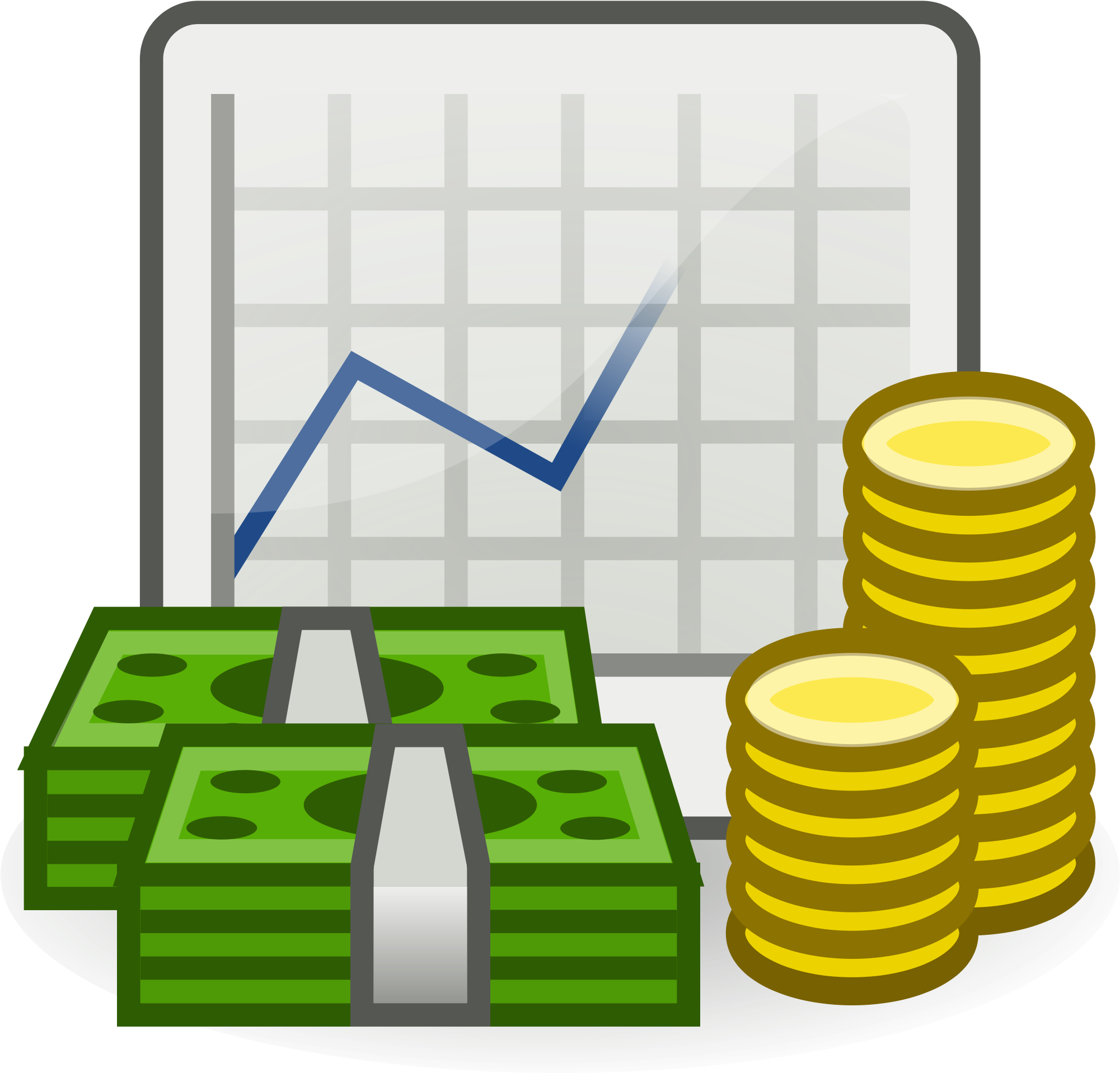 Money Emblem Crop 293 - Economy Clip Art (2324x2000), Png Download