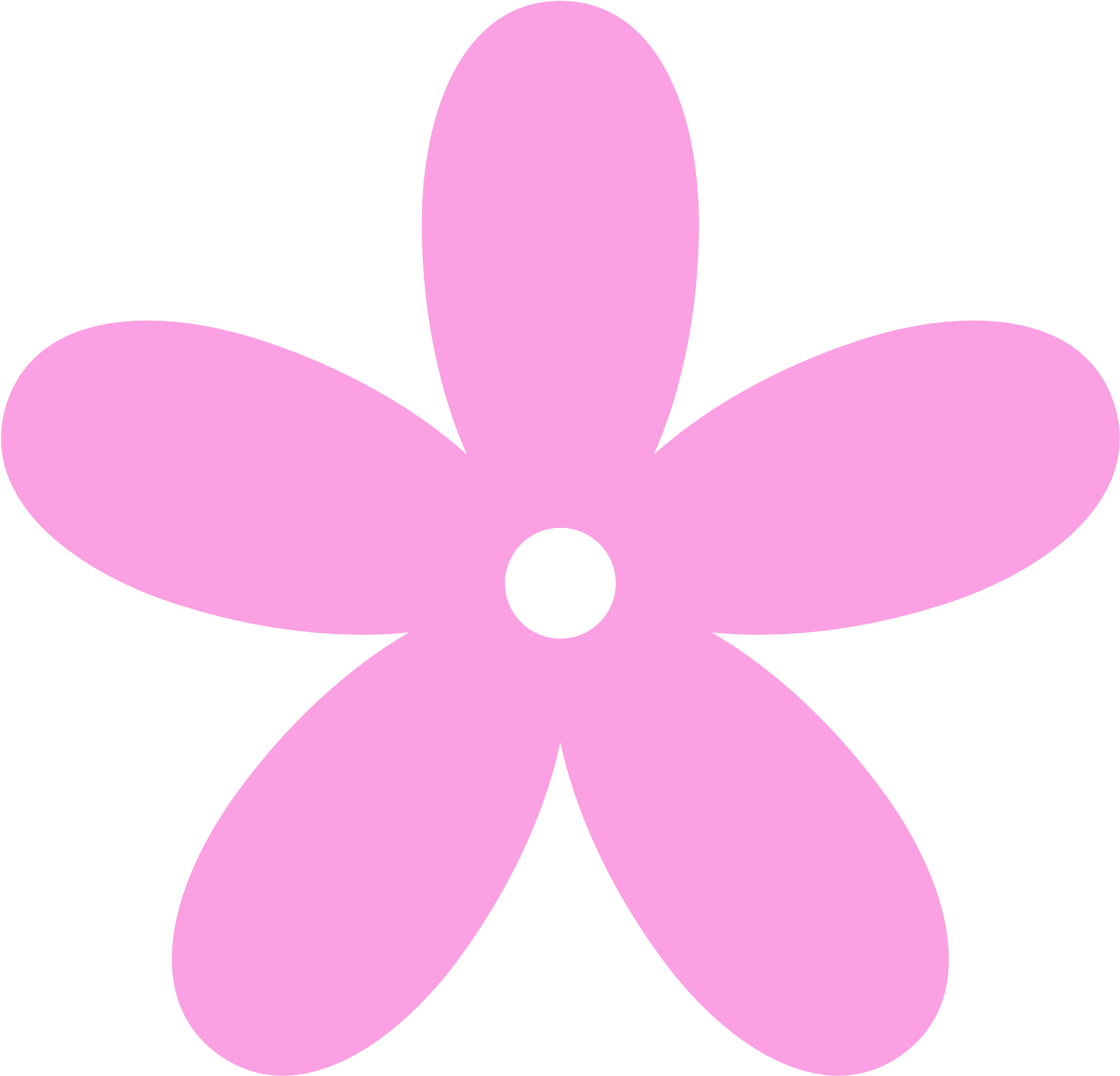 27 Best Clipart Stars Images - Light Pink Flower Clipart (1969x1952), Png Download