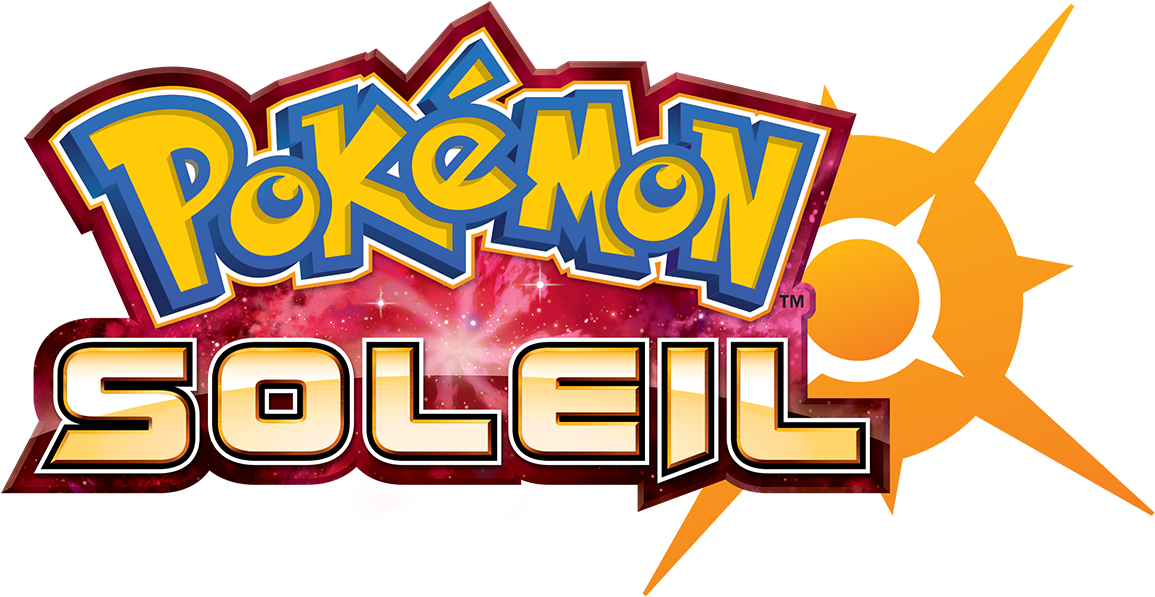 Pok Mon Soleil Logo Fr 1200px 150ppi Rgb - Pokemon Sun - Nintendo 3ds (1200x638), Png Download