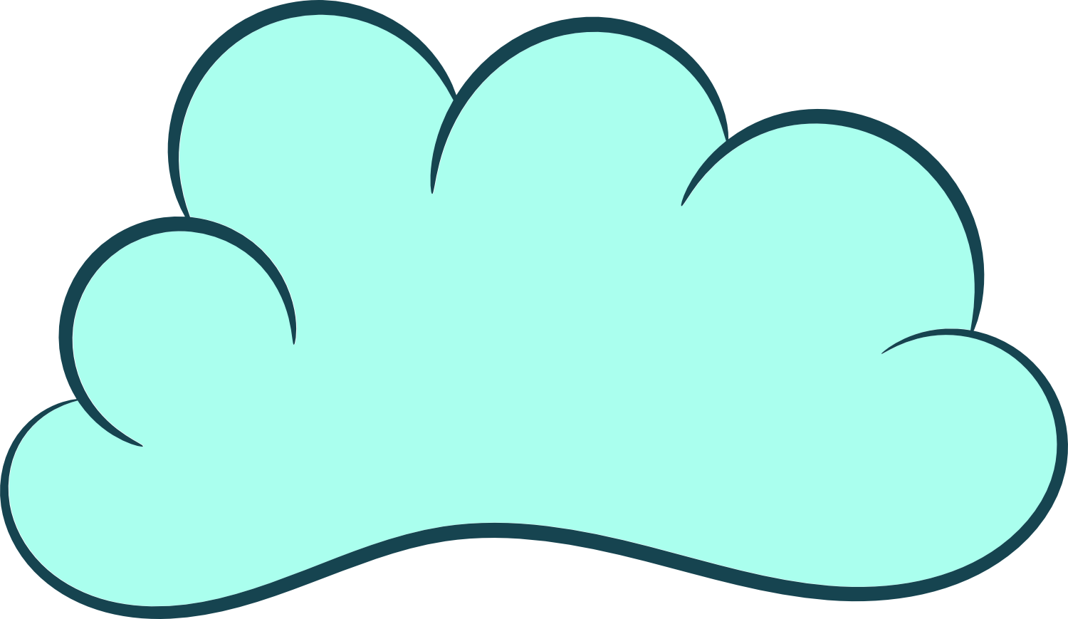 Free Download - Png Transparent Clouds Cartoon Png (1500x869), Png Download