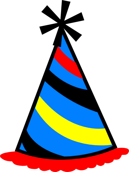 High-quality Birthday Hat - Clipart Birthday Hat (450x599), Png Download