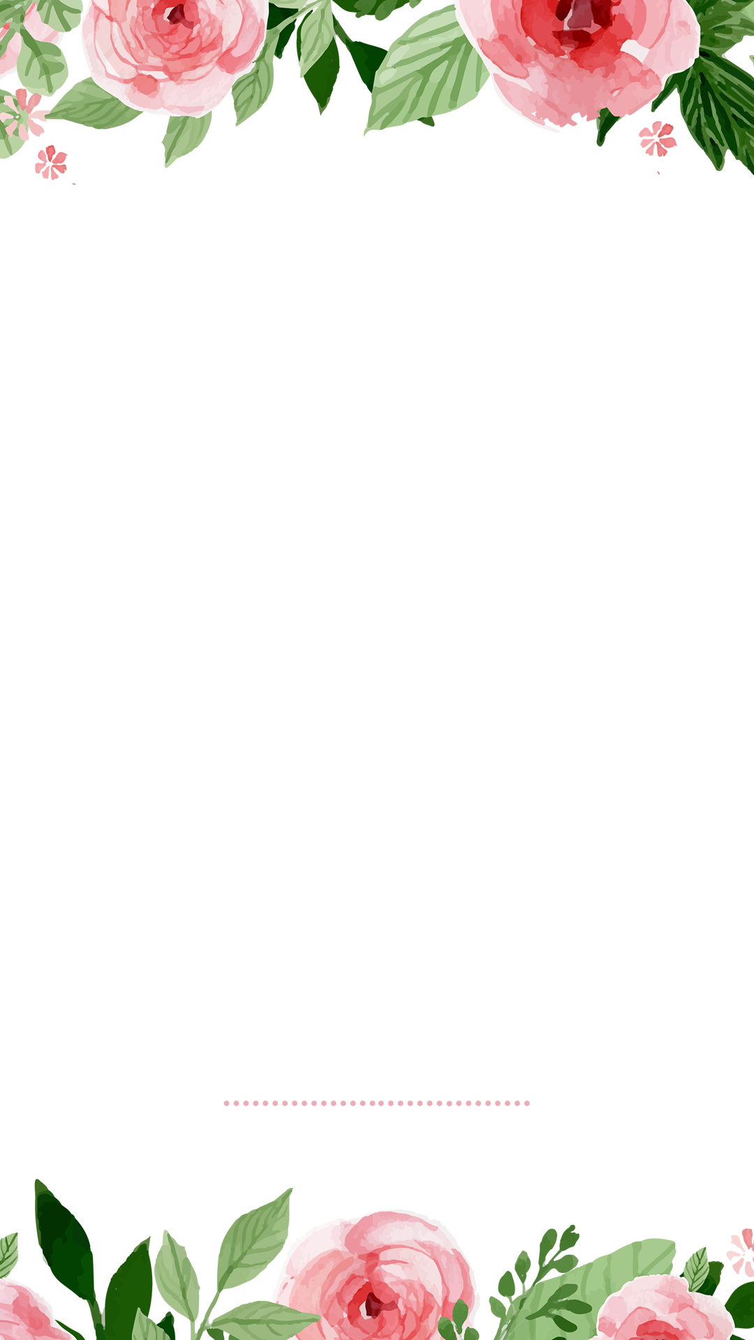 Watercolor Flowers - Invitaciones De Quinceañera En Español (1080x1920), Png Download