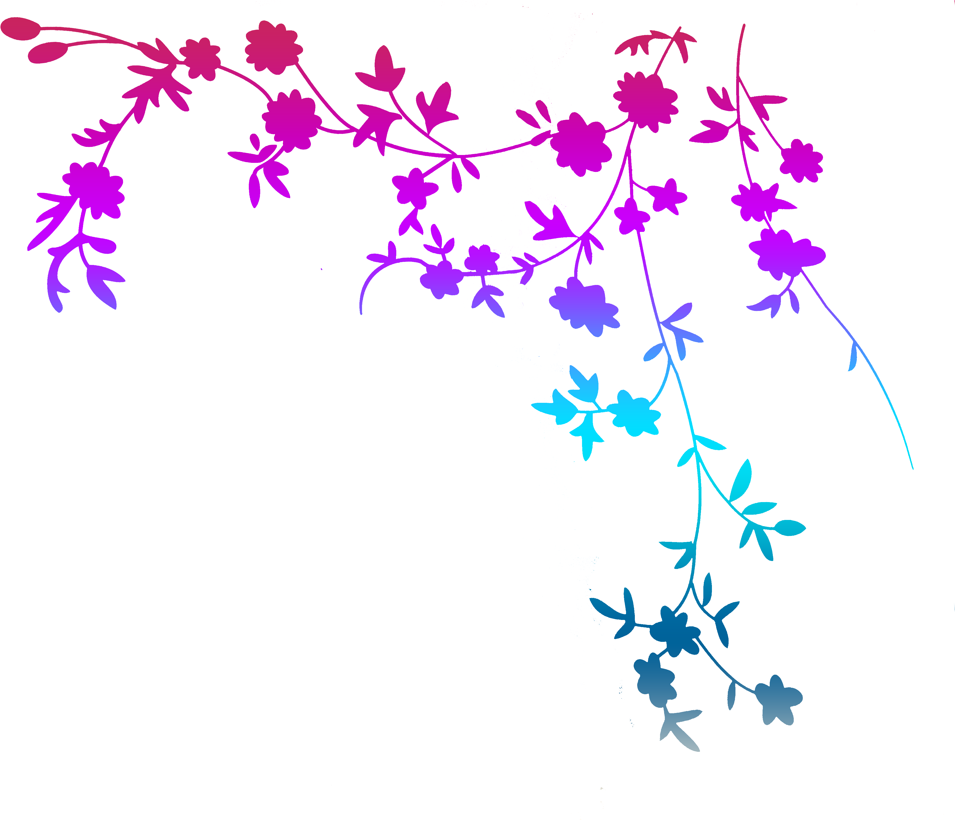 Flowers Design - Anti Mildew Polyester Mildew-free Shower Curtains Home (4608x3456), Png Download