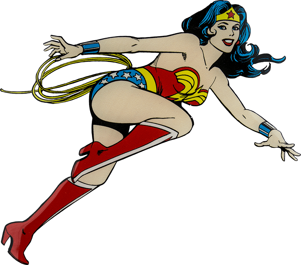 Comics - Wonder Woman Transparent Png (1000x880), Png Download