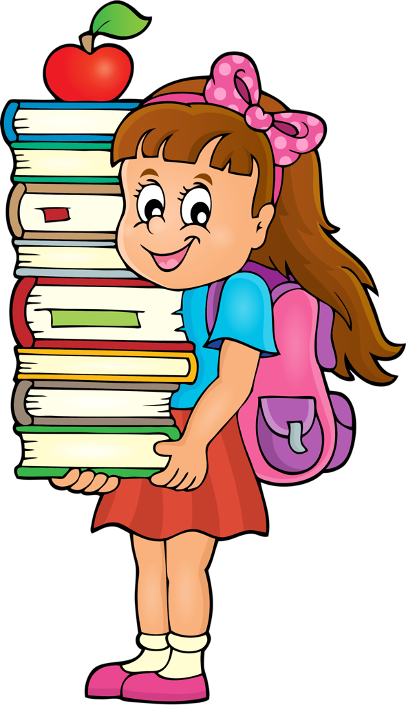 Banner Free Announcements Clipart Incentive - La Lectura En La Escuela La Casa Y El Colegio (461x800), Png Download