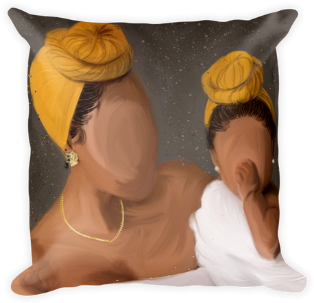 "turban Prodigy" Pillow - Cushion (500x500), Png Download