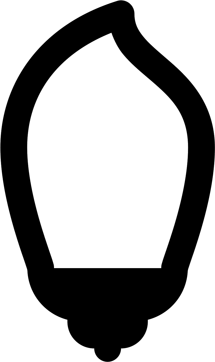 Żarówka Świecowa Icon - Icon (1600x1600), Png Download