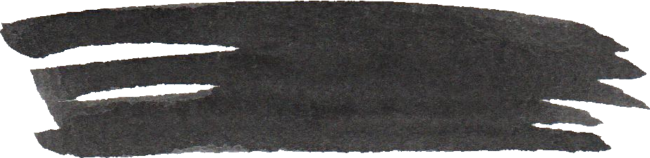 Free Download - Black Watercolor Brush Stroke Png (922x225), Png Download