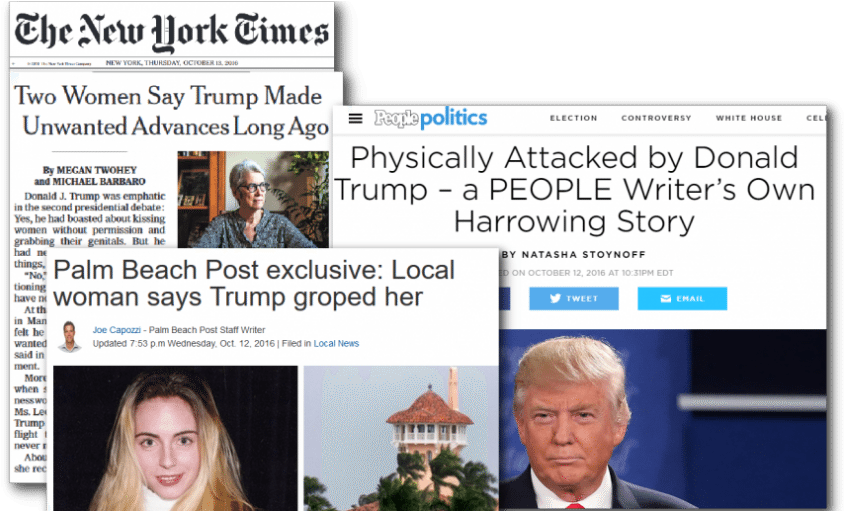 Donald Trump Is Finished - New York Times (850x510), Png Download