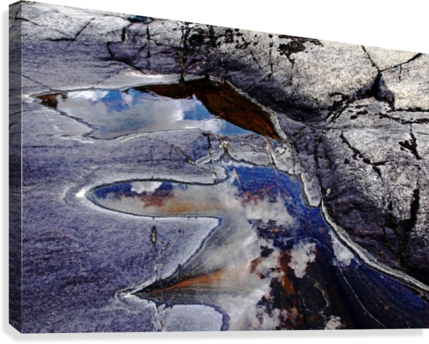 Reflecting Pool Png Banner Free Download - Drawing (429x344), Png Download