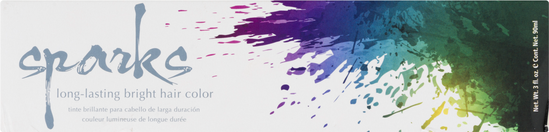 Sparks Long Lasting Bright Hair Color, Starbright Silver, - Sparks Long Lasting Bright Hair Color, Purple Passion, (1800x1800), Png Download
