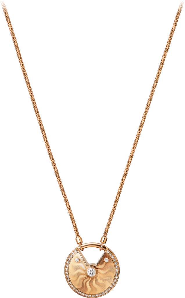 Amulette De Cartier Gold (637x1024), Png Download