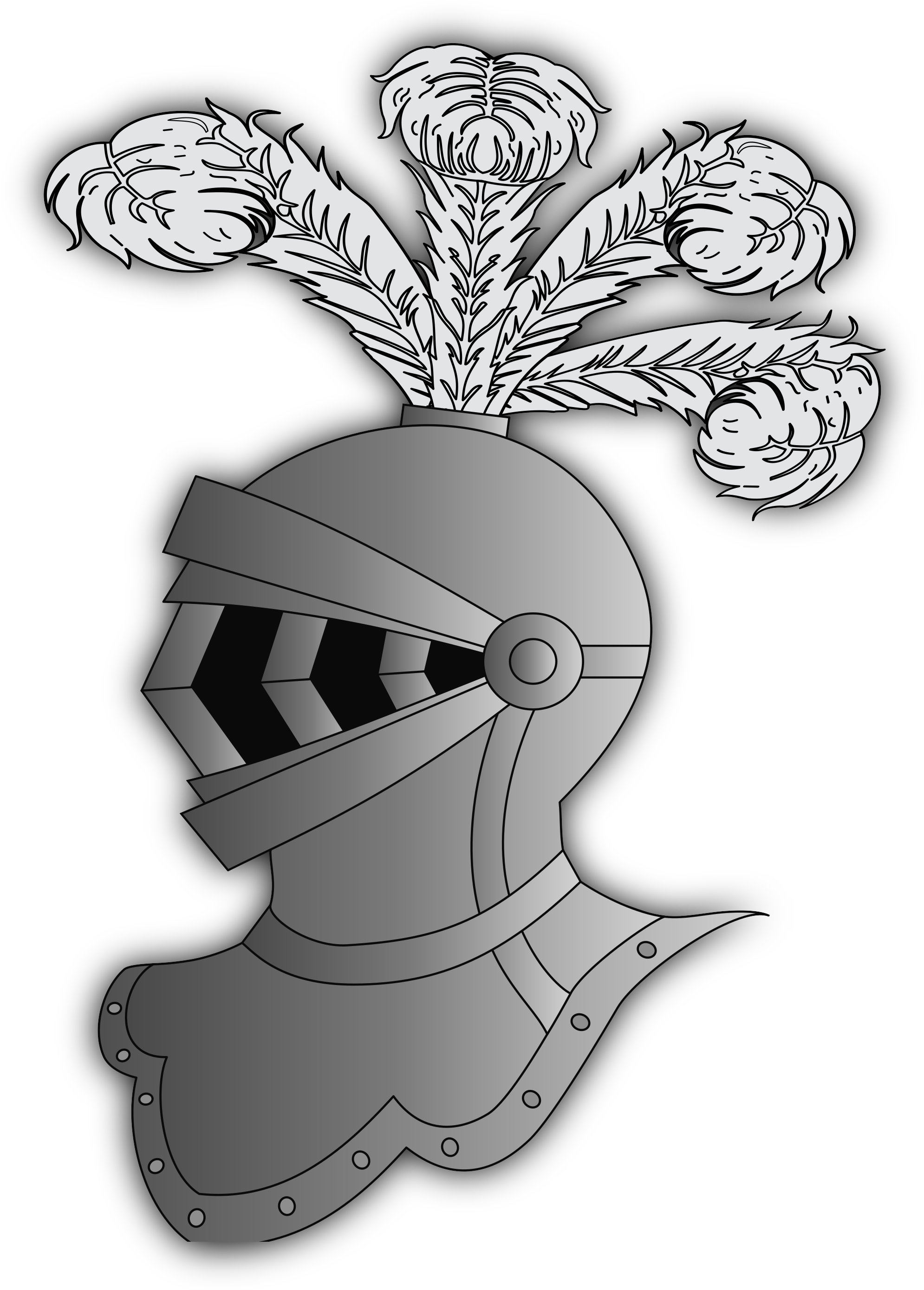 Elmo Medieval Png - Medieval Helmet Svg (2000x2778), Png Download