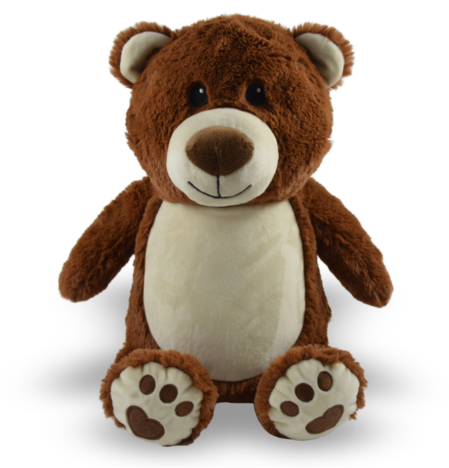 Bear- Brown - Stuffed Toy (500x500), Png Download