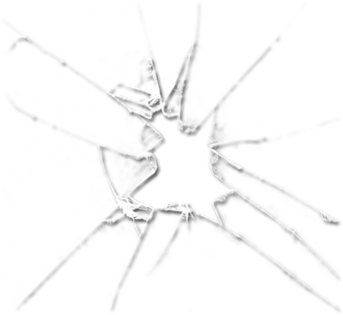 Cracked Body Mod Pinterest - Plain Glass Crack Png (513x545), Png Download