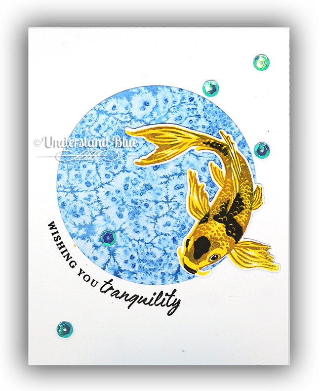 Salted Watercolor Background Koi By Understand Blue - Creative Arts (650x791), Png Download