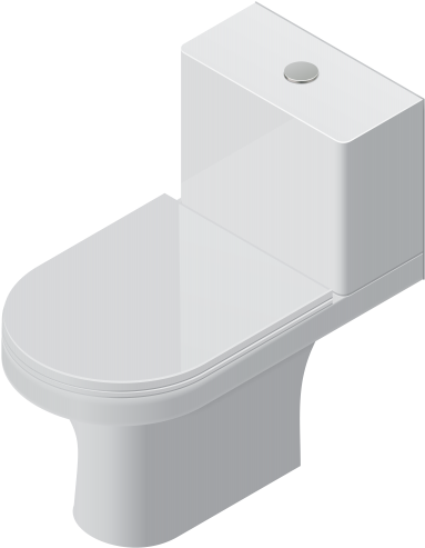 Toilet Png Clip Art - Bathtub Spout (388x500), Png Download