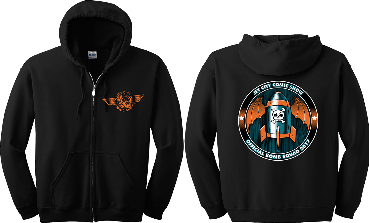 "shane White" "jet City Comic Show" "comics" - Senior Hoodies (1200x726), Png Download