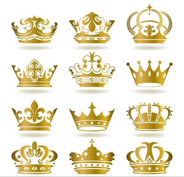 Download Hd Golden Crown Png Transparent Image Golden Crown Crown Vector Transparent Png Image Nicepng Com