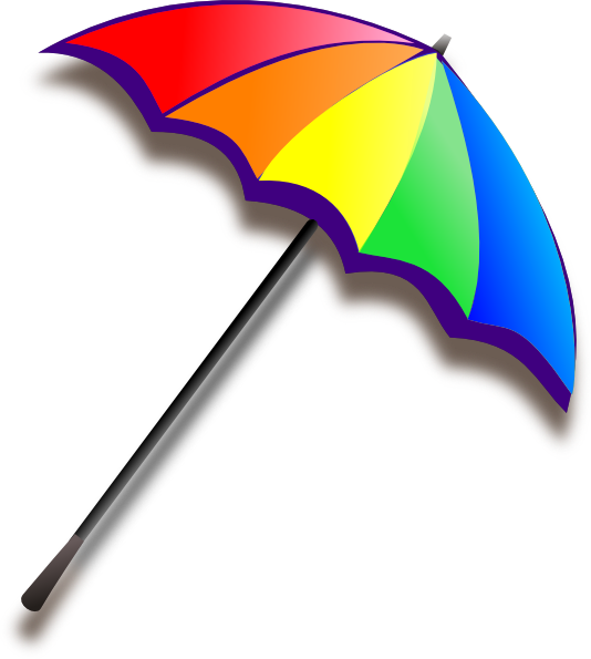 Download Colorful Umbrella Png - Sun Umbrella Clip Art - HD Transparent ...