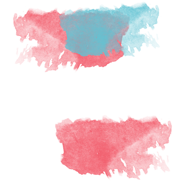 The Wedding Bg Colors - Painting (622x609), Png Download