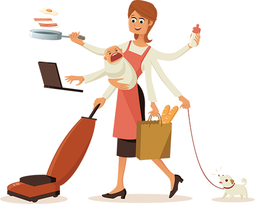 The - Multiple Hands (520x417), Png Download