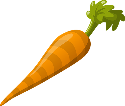 Carrot Vegetable Food Fresh Healthy Organi - Carrot Clipart Png (401x340), Png Download