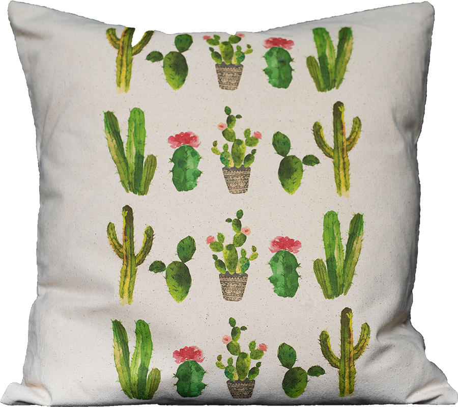 Watercolor Succulent Stripes - Boho Aquarellsucculents, Die Gast-buch Wedding Gästebuch (900x799), Png Download