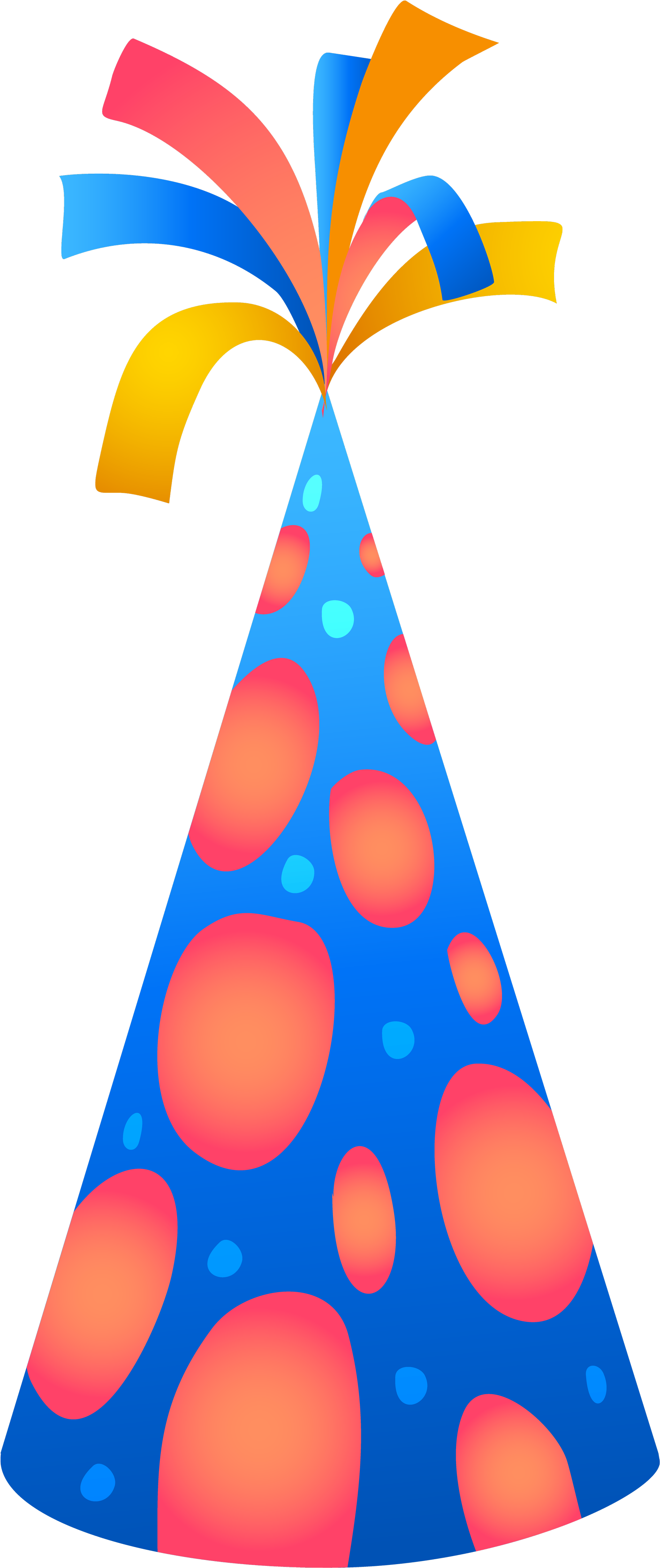 Party Hat Png Image - Party Hat Image Png (3000x4742), Png Download