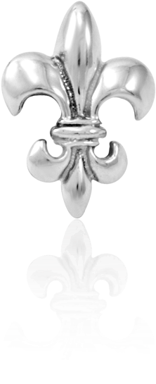 Fleur De Lis Tie Tack - Body Jewelry (1520x1020), Png Download