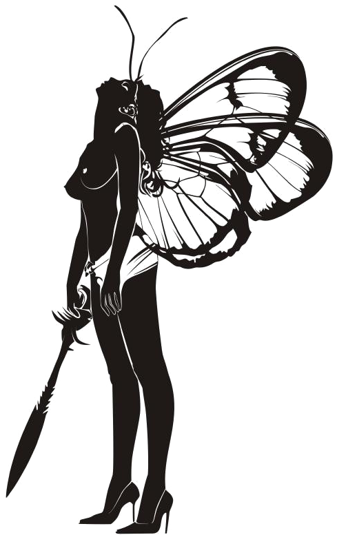Fairy Tattoos Png Image Background - Tattoo (566x848), Png Download