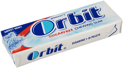 Chewing Gum Png - Orbit Chewing Gum (500x275), Png Download