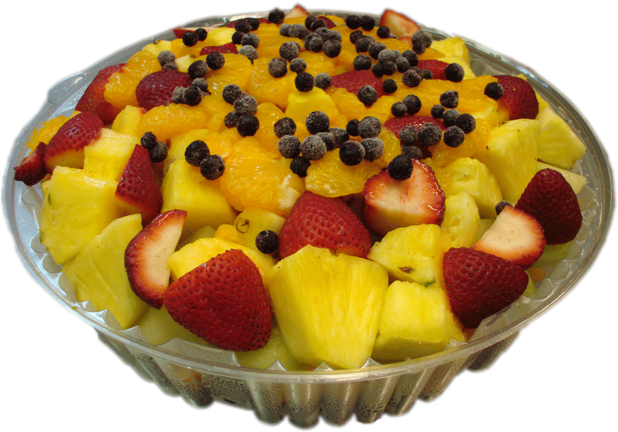 Seasonal Fresh Fruit Platter (878x648), Png Download
