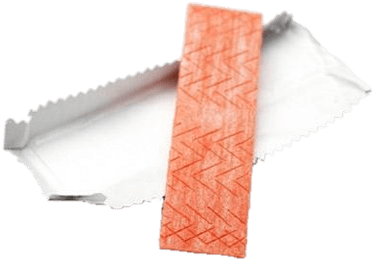 Orange Chewing Gum - Stick Of Gum (400x400), Png Download