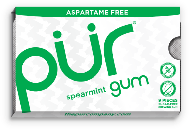 Single Gum Pack - Pur Sugar-free Gum Chocolate Mint (721x600), Png Download