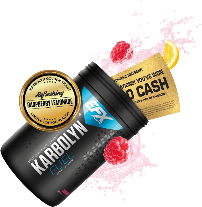 Karbolyn Golden Ticket - Efx Sports Karbolyn Fuel 1kg : Kiwi Strawberry (1000x843), Png Download