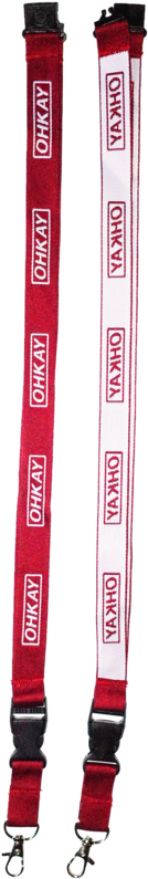 Lanyard - Red/white (1000x1600), Png Download