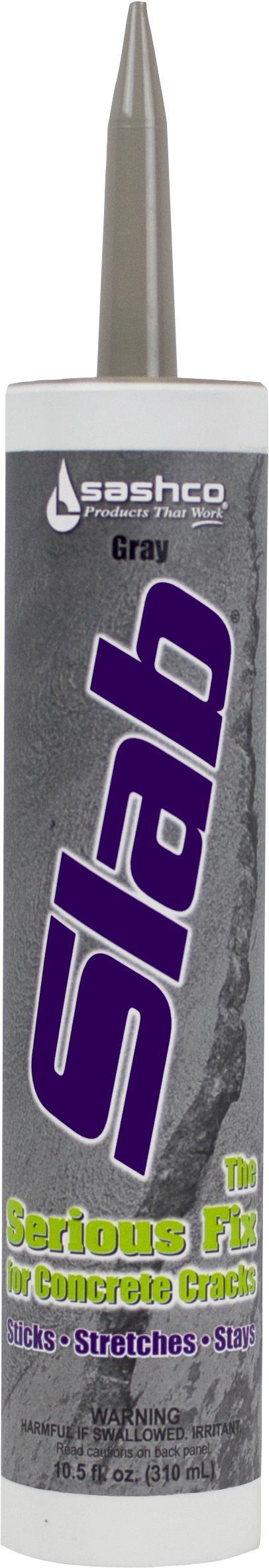 Slab Ctg Beauty - Sashco Sealants Slab Concrete Repair 16210 (552x2472), Png Download