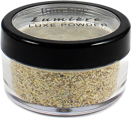 Ben Nye Lumiere Luxe Sparkle Powder, Iced Gold Sparkle, - Ben Nye Lumiere Luxe Sparkle Powders, Silver Sparkle (500x500), Png Download