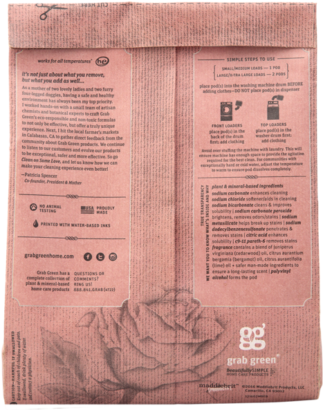 Stoneworks Laundry Detergent Pods Rose Petal - Laundry (600x600), Png Download